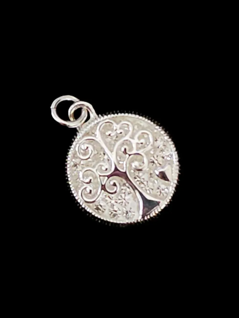 VINTAGE Y2K STERLING SILVER CZ 